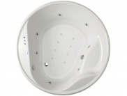 Circular. Sensitive Smart. Hidromasaje Agua+Aire. 160x160